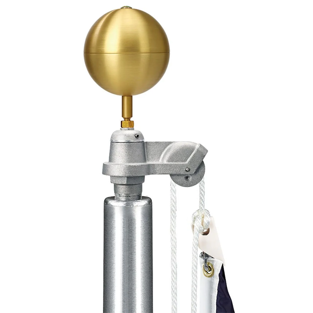 Continental Series 35ft Commercial Flagpole - .156in Wall Thickness - 7in Butt Diameter - Image 2