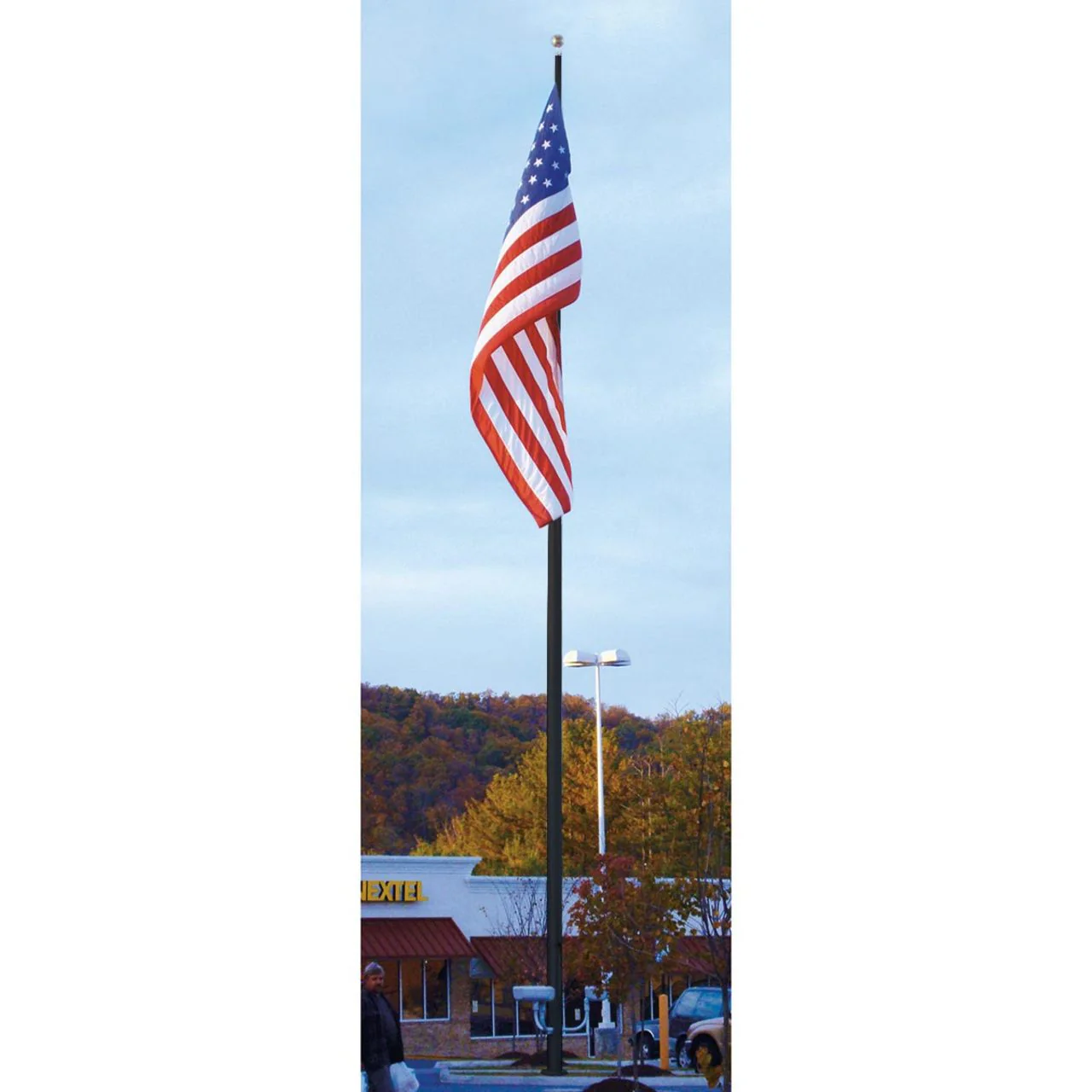 Continental Series 35ft Commercial Flagpole - .188in Wall Thickness - 7in Butt Diameter - Image 5