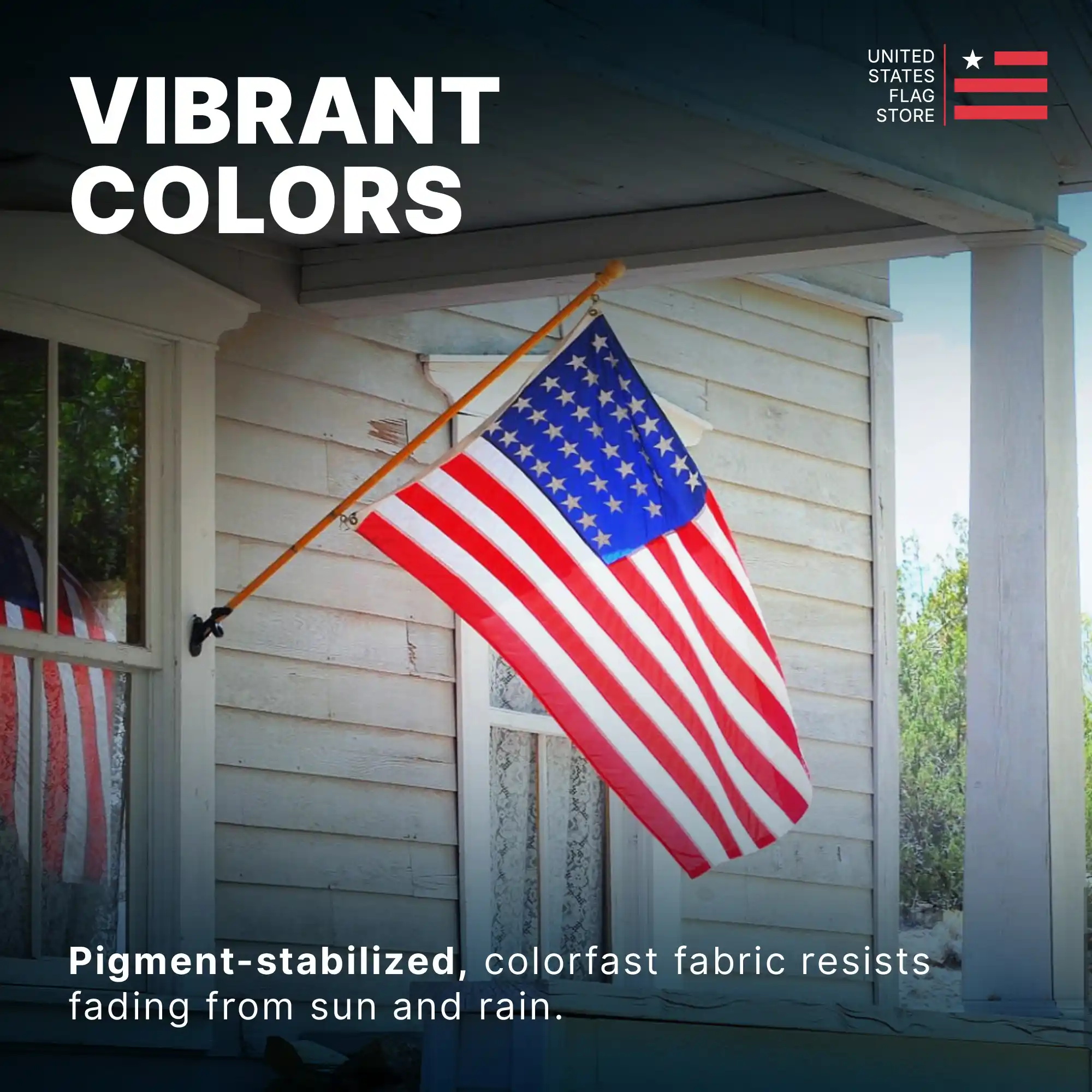 Super Tough 3ft x 5ft Nylon American Flag - Image 8