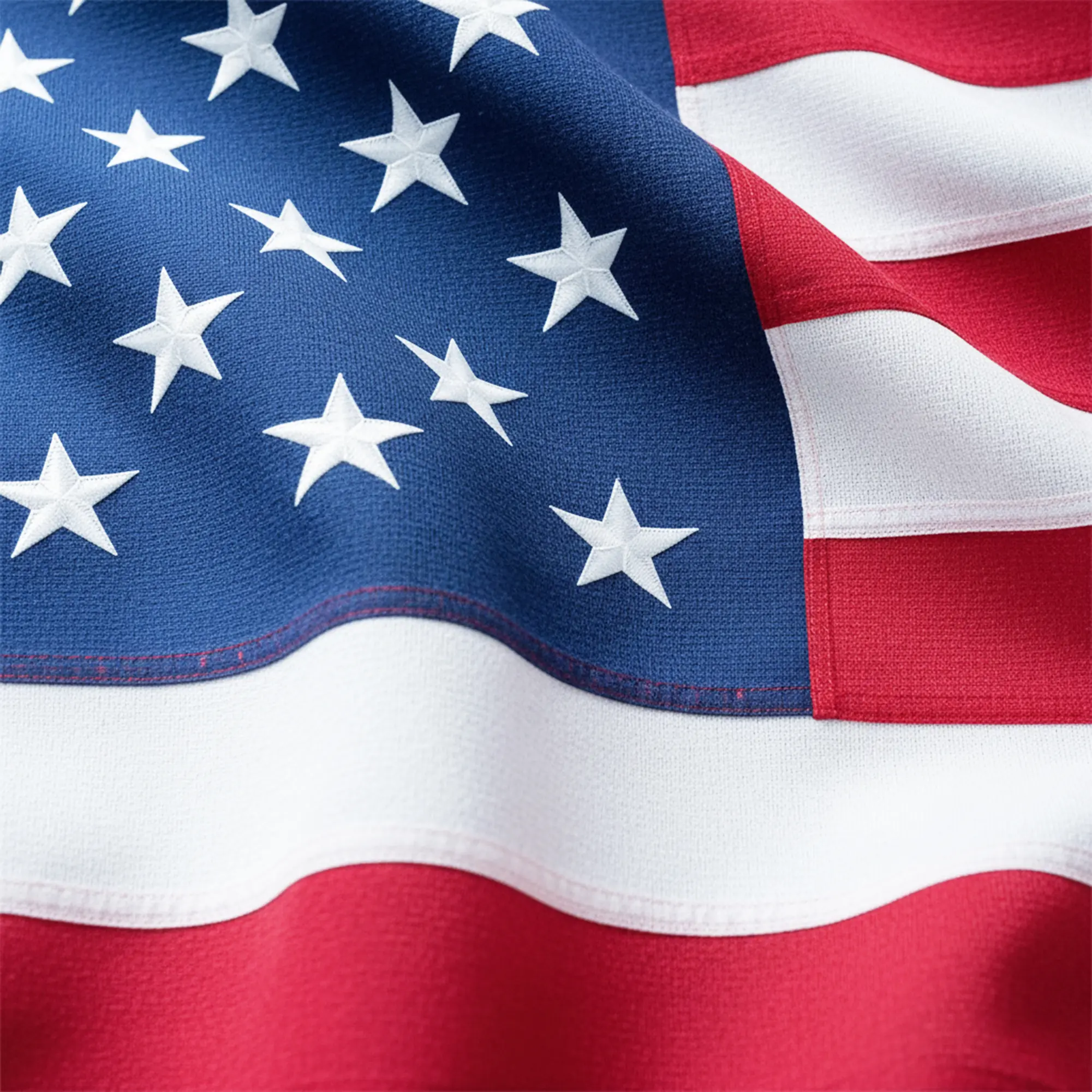 3ft x 5ft Super Tough Knitted Polyester American Flag - US Made - Image 8