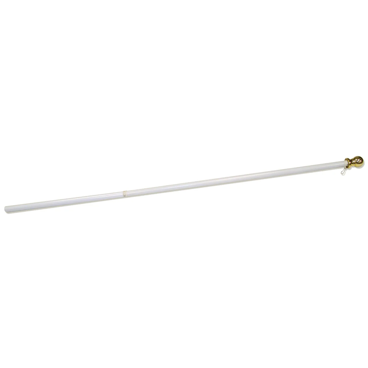 Super Tough 6ft Aluminum Two Piece Spinner Residential Flagpole