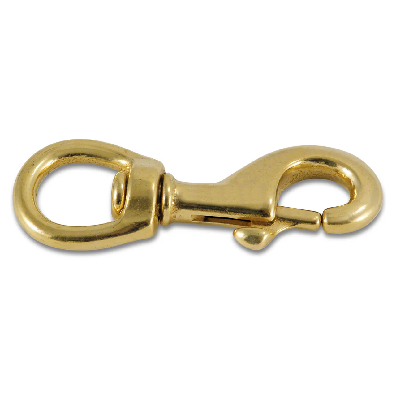 Brass Swivel Eye Bolt Gold Snap 825B