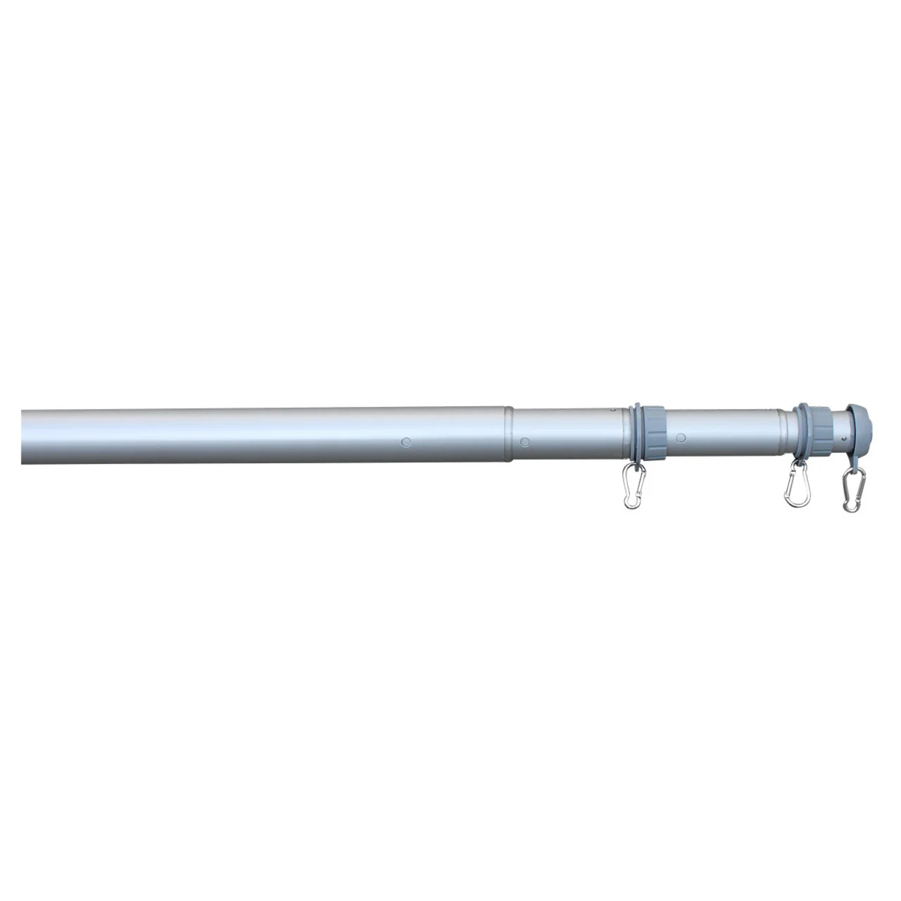Super Tough 20ft Aluminum Telescoping Residential Flagpole - Rust Proof - Image 3