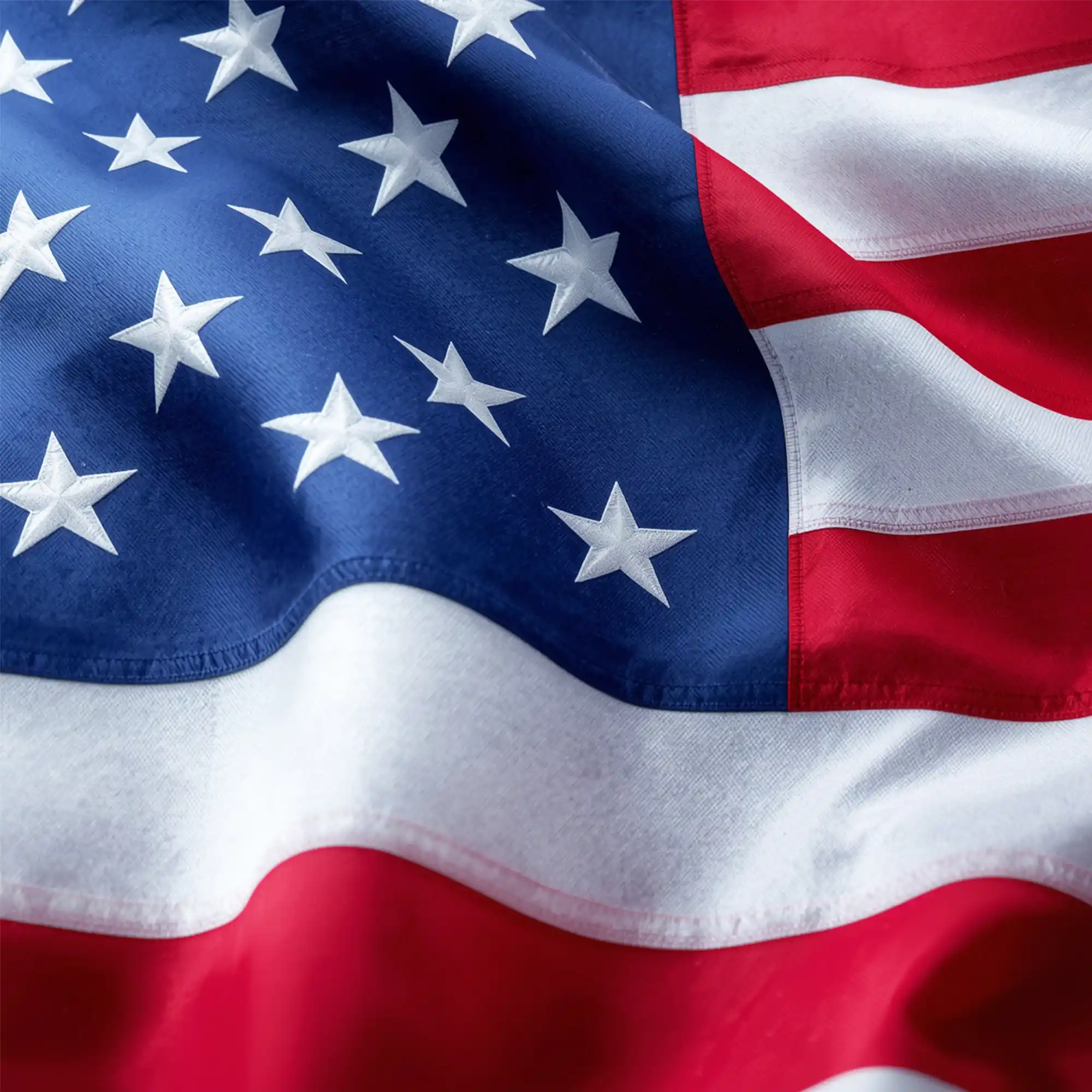 Super Tough 5ft x 8ft Sewn Nylon American Flag - Image 6