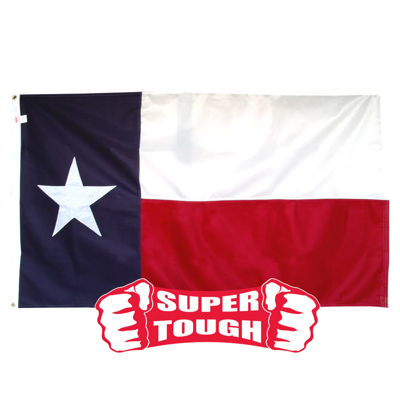 Texas Flag 3ft x 5ft Super Tough Sewn Polyester - Image 2